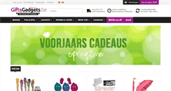 Desktop Screenshot of giftsgadgets.be